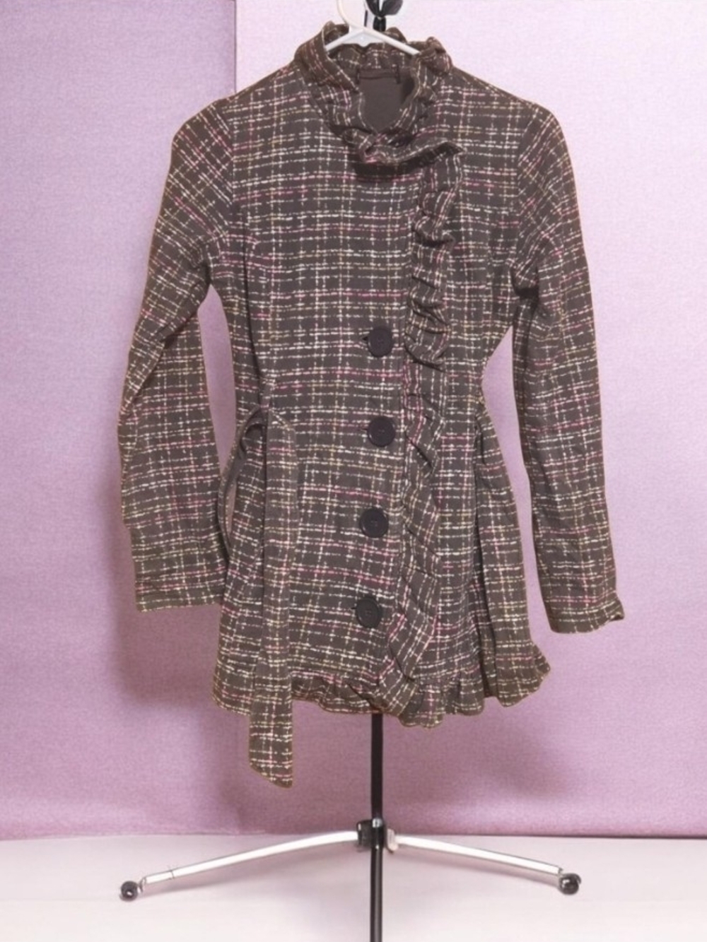 GRAY FASHION JACKET FOR GIRL